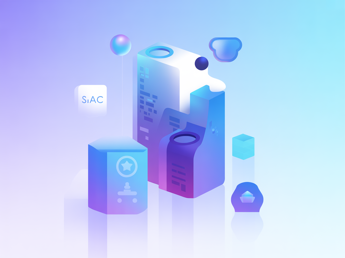 Minimalist vector graphic representing Azure MCP Server integration in a SaaS environment