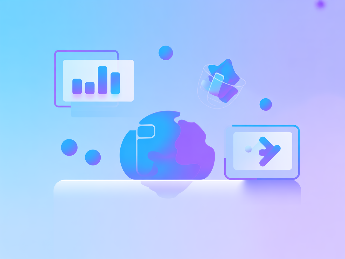 Minimalist vector SaaS illustration representing Box MCP Server AI integration