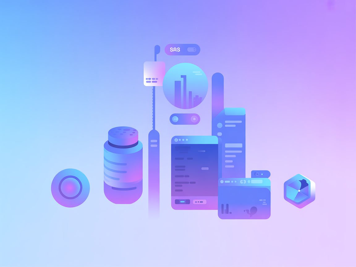 Minimalist vector image of secure blockchain token transfer