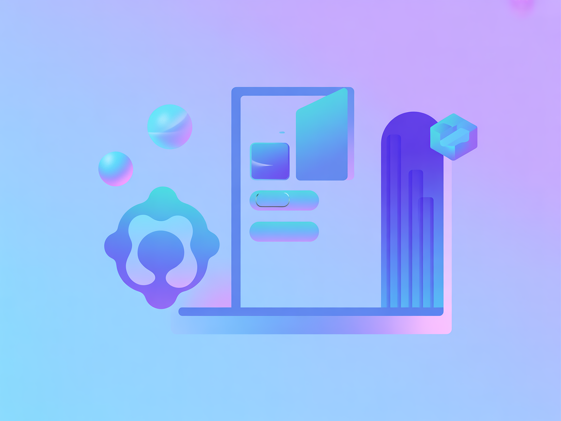 Minimalist illustration for seamless SaaS integration