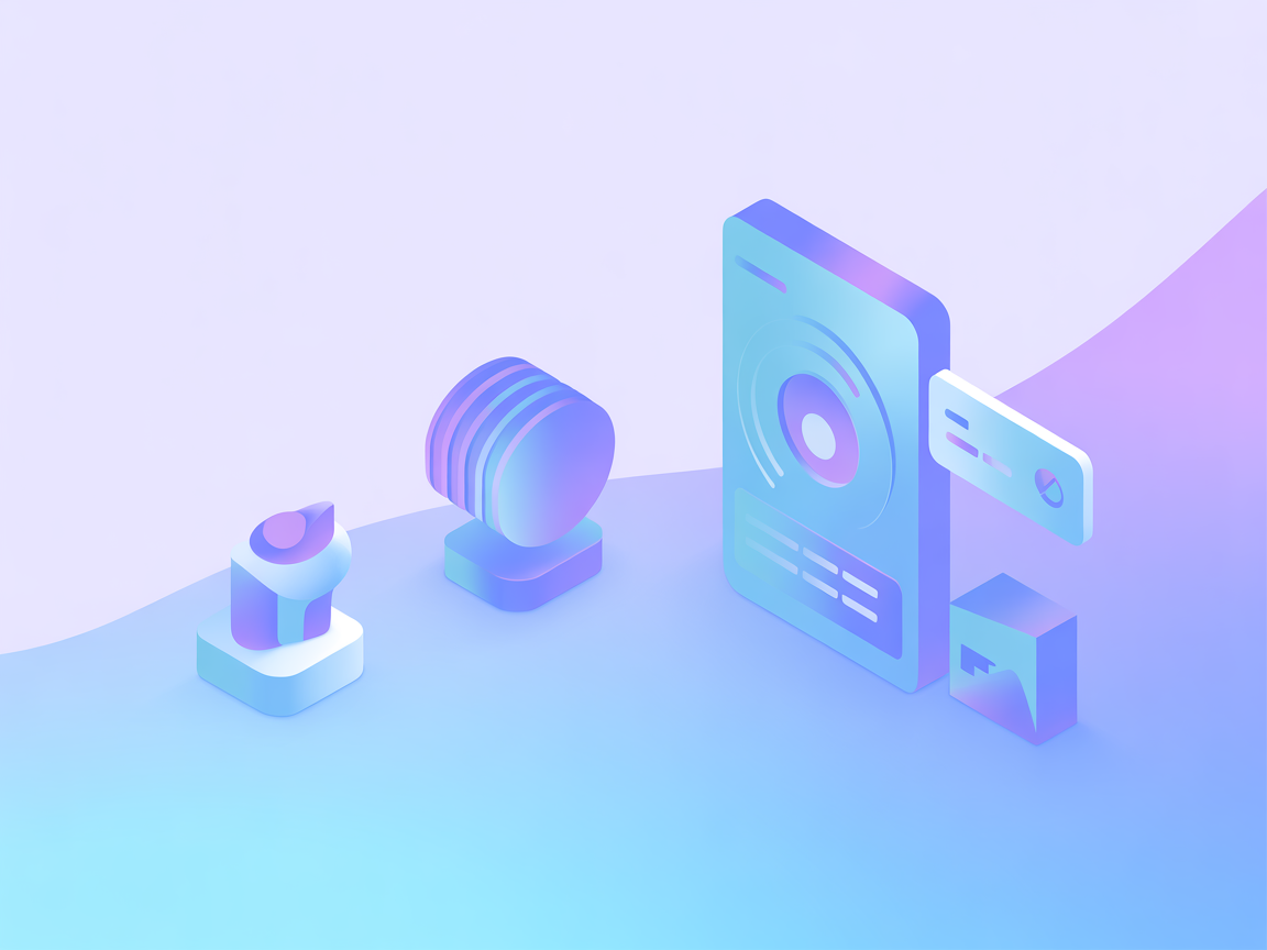 Minimalist SaaS AWS S3 integration vector illustration