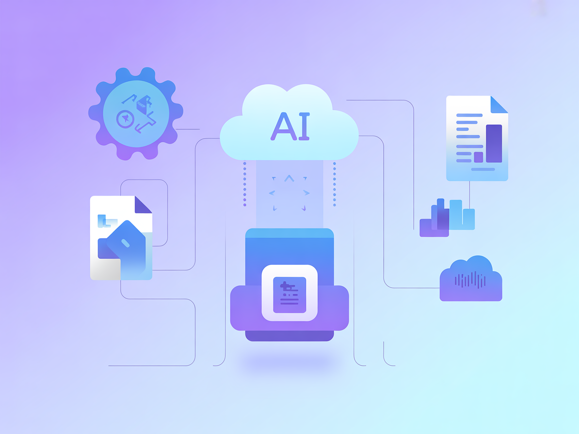 Minimalist AI agent server with scholarly articles and digital cloud