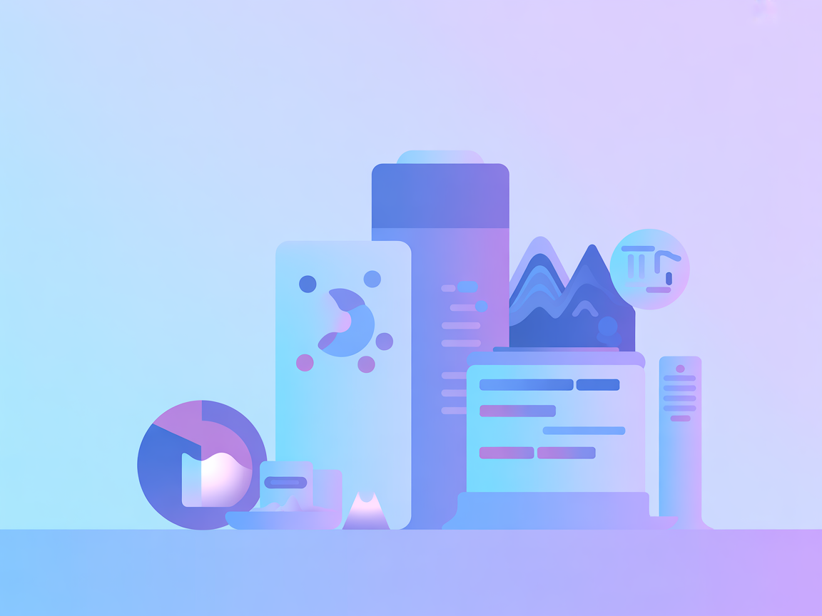Vector image of device scanning and AI configuration setup