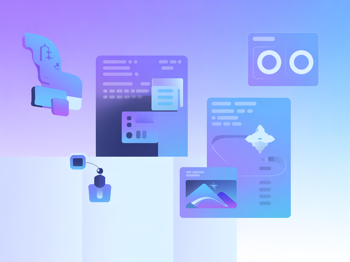 Minimalist vector image representing Okta user and group management integration