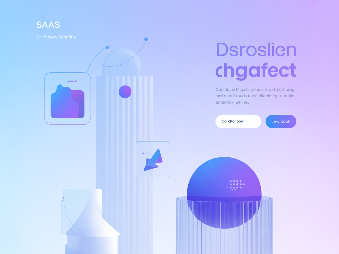 Minimalist SaaS illustration of flexible configuration