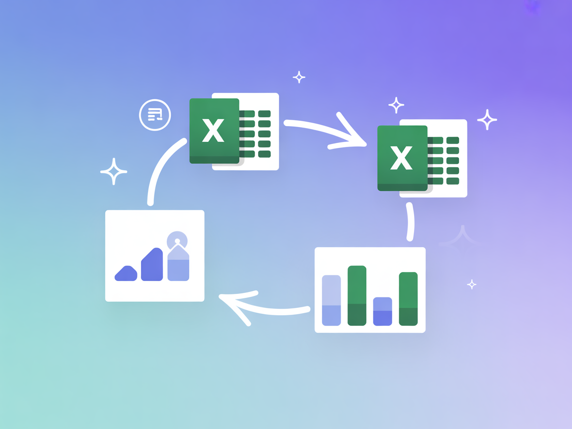 Minimalist vector of Excel file operations and automation