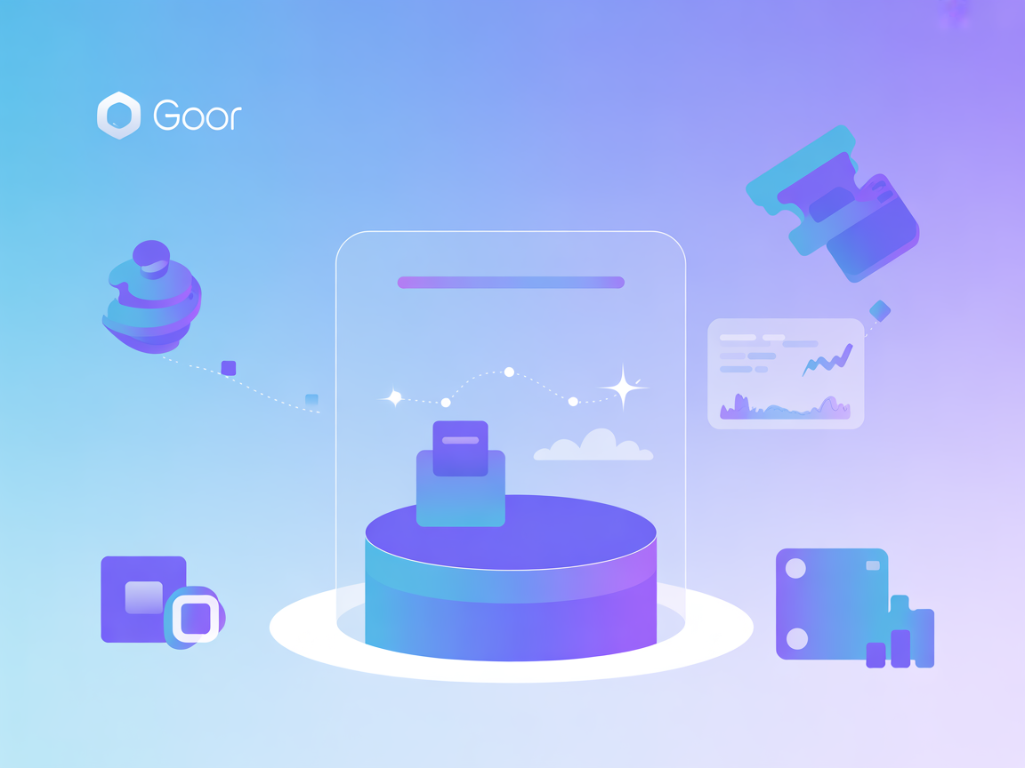 Minimalist vector showing weather automation and cloud integration