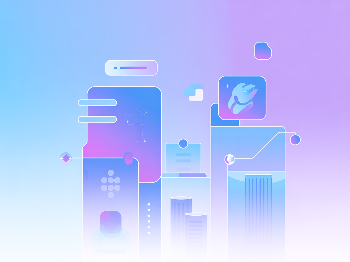 Minimalist SaaS vector for AI document search and retrieval