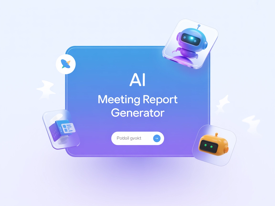 AI Meeting Report Generator
