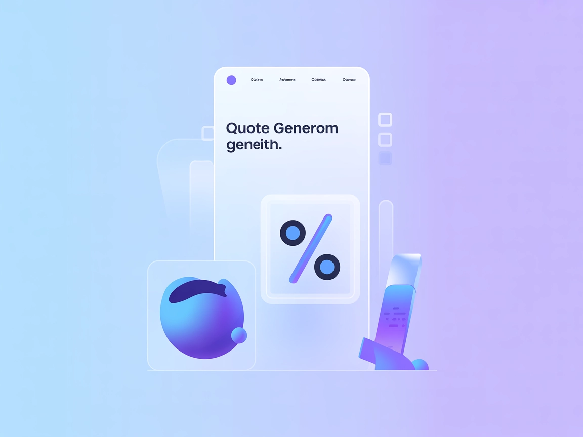 AI Quote Generator met Webonderzoek