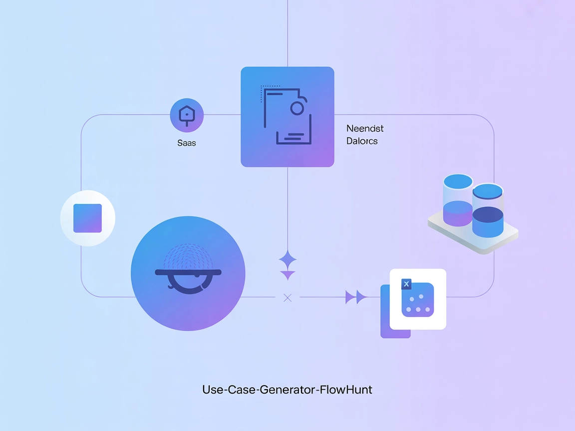Use Case Generator Tool
