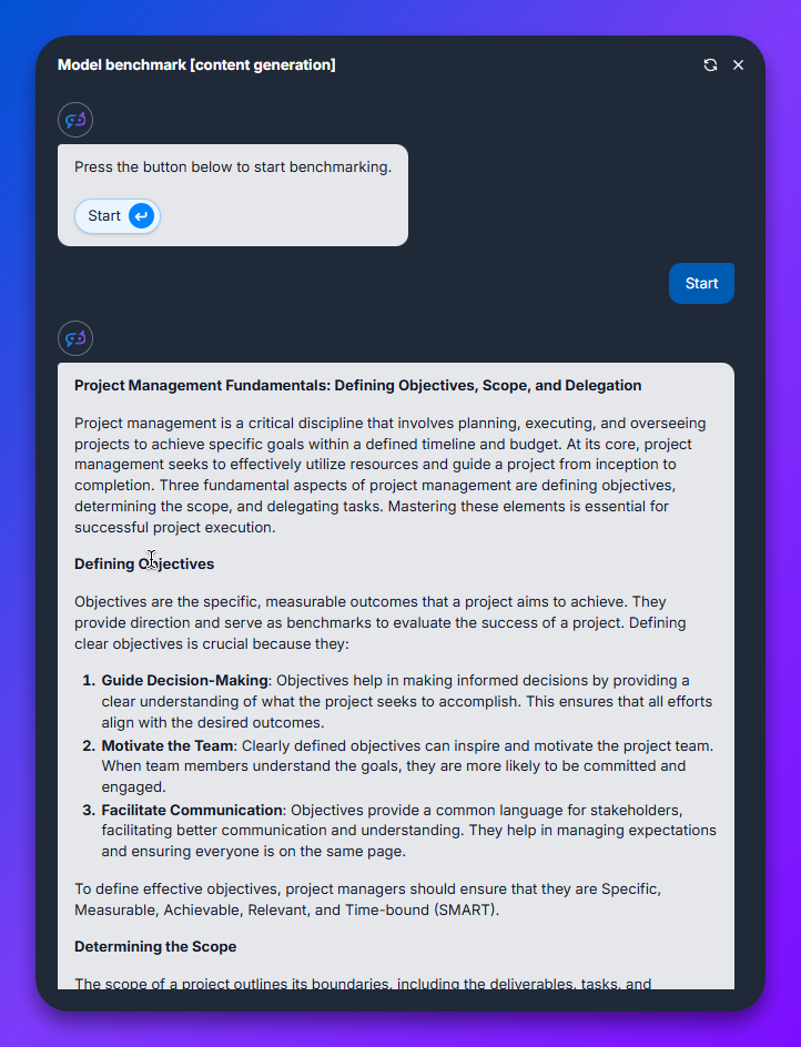 Task 1: Content Generation