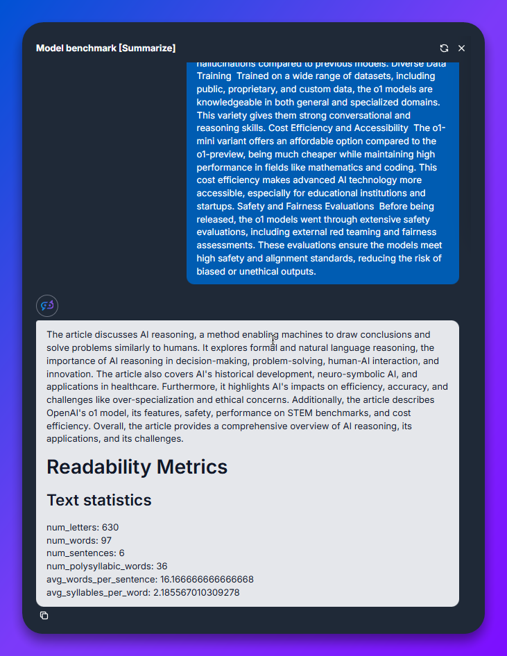 Task 3: Summarization