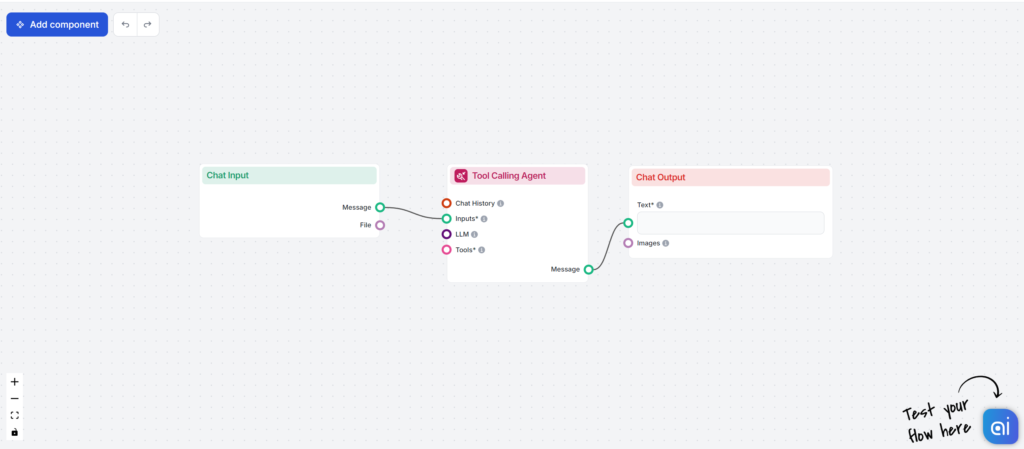 FlowHunt YouTube Chatbot flow 2
