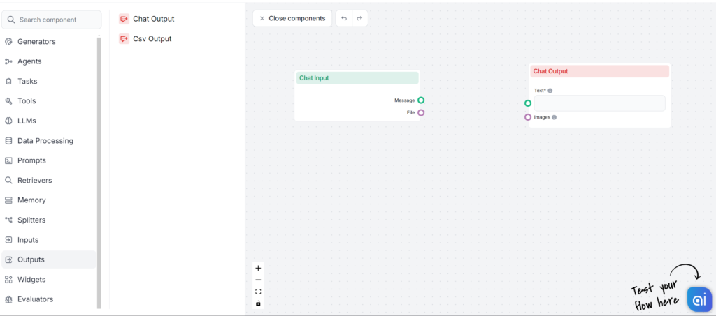 FlowHunt channel chatbot flow