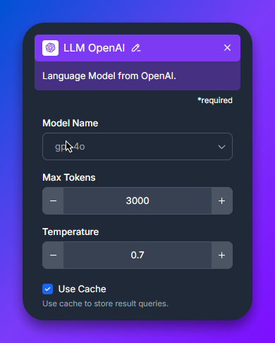 LLM OpenAI setup