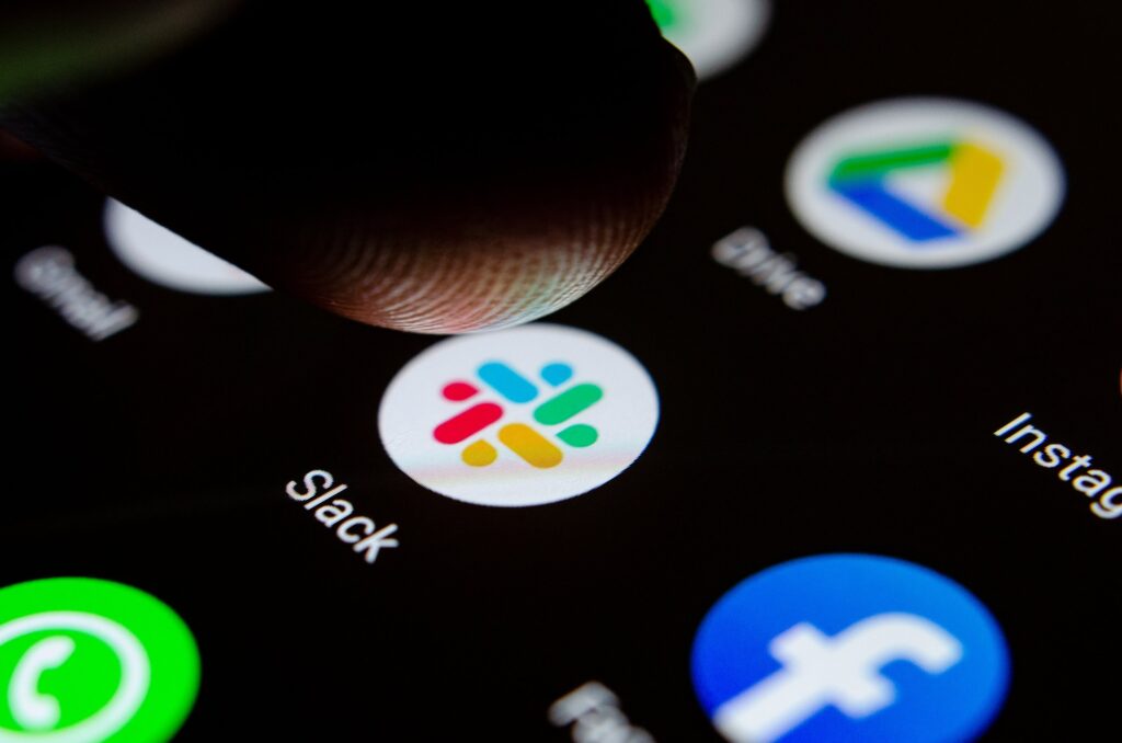 Slackbot in action
