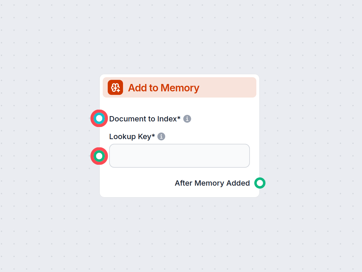 Add to Memory