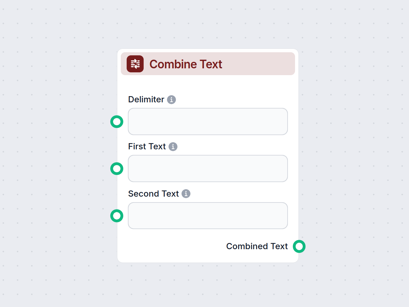 Combine Text