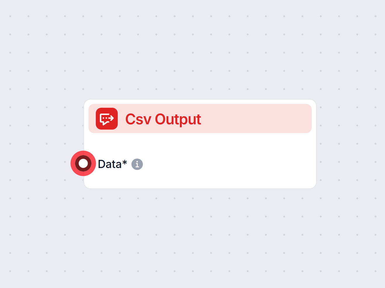 CSV Output