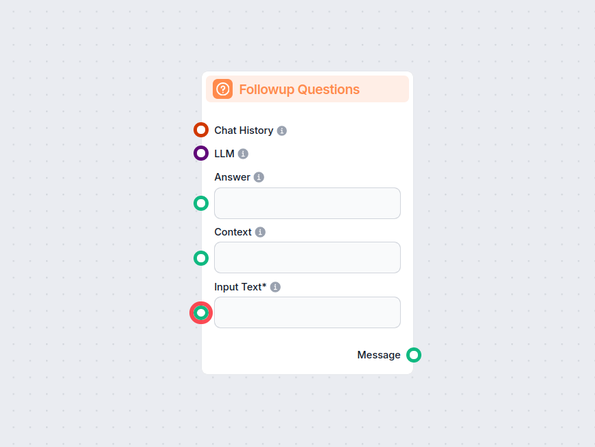 Followup Questions