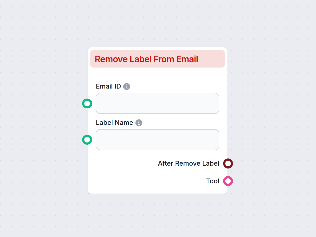 Remove Label from Email