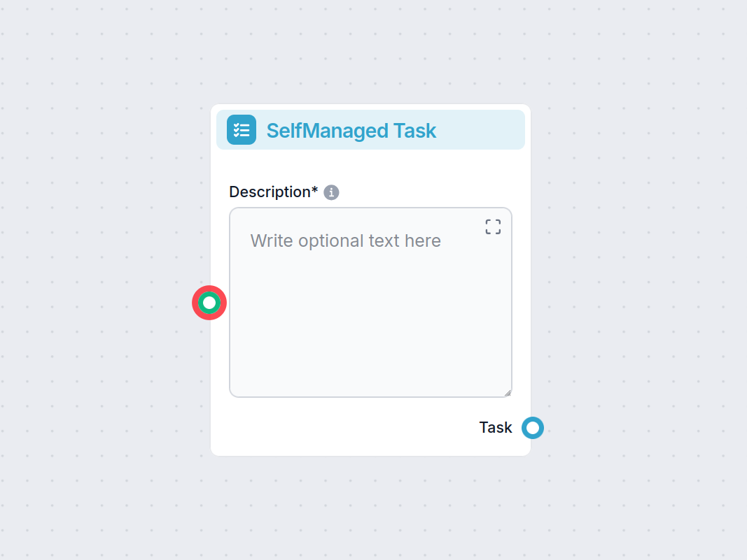 SelfManaged Task
