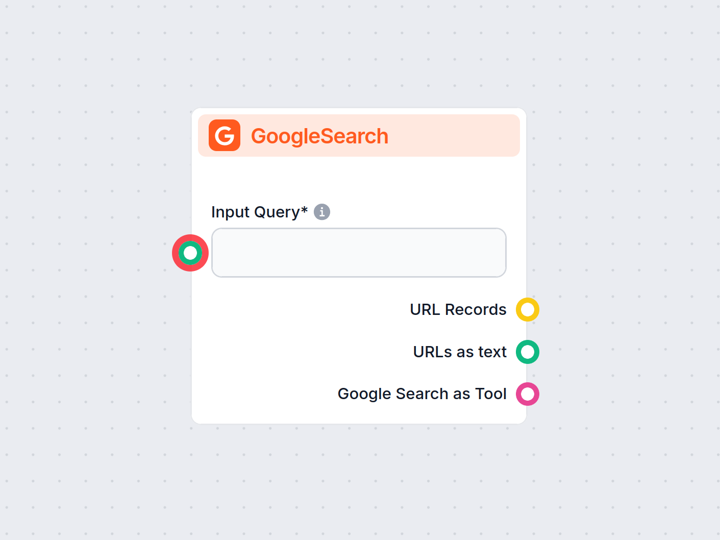 GoogleSearch Component