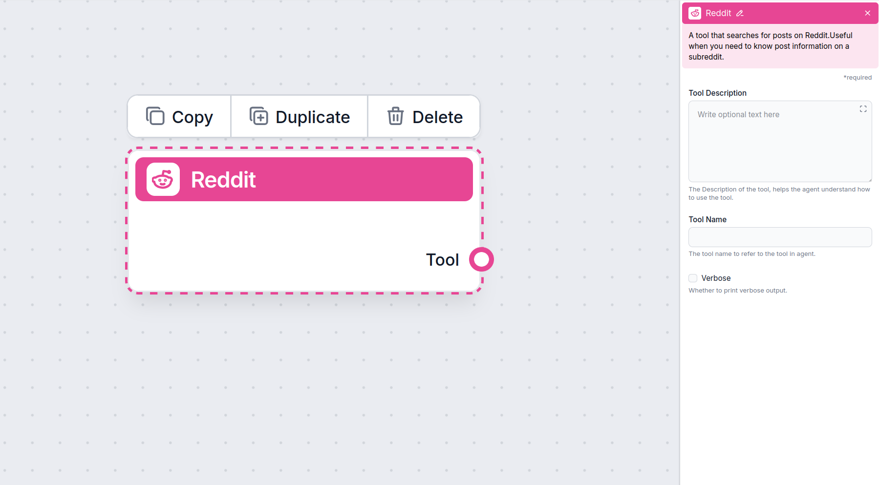 Reddit Tool in FlowHunt