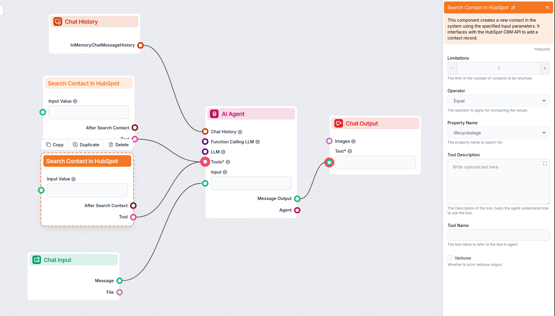 Search settings for lifecycle stage