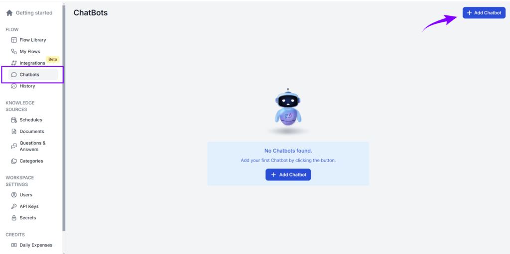 Add Chatbot