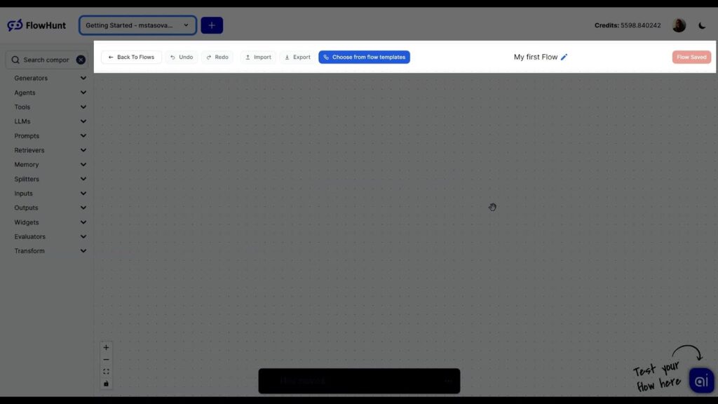 Flow Editor