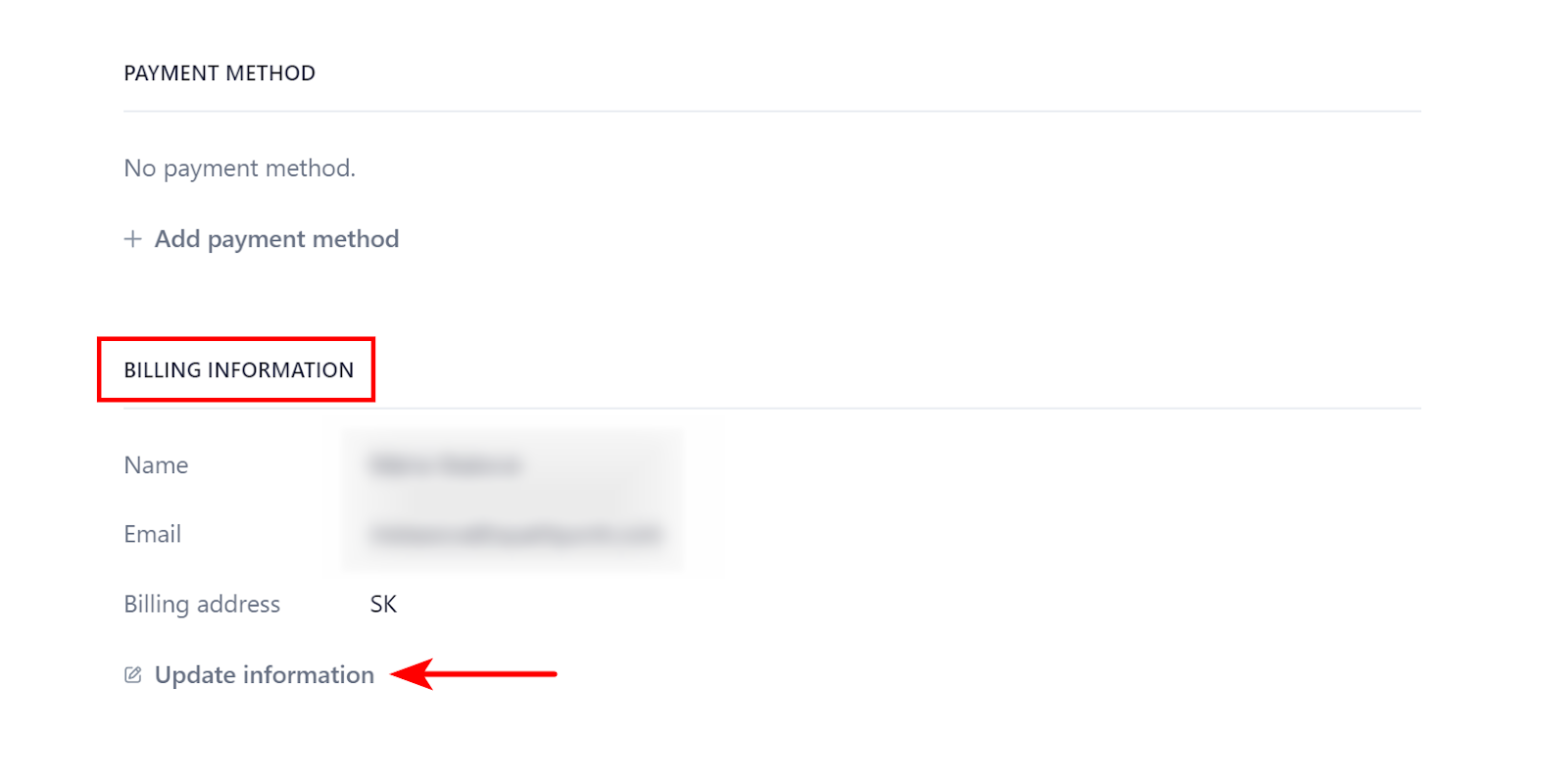 Aktualisierung Ihrer Abrechnungsdaten bei FlowHunt