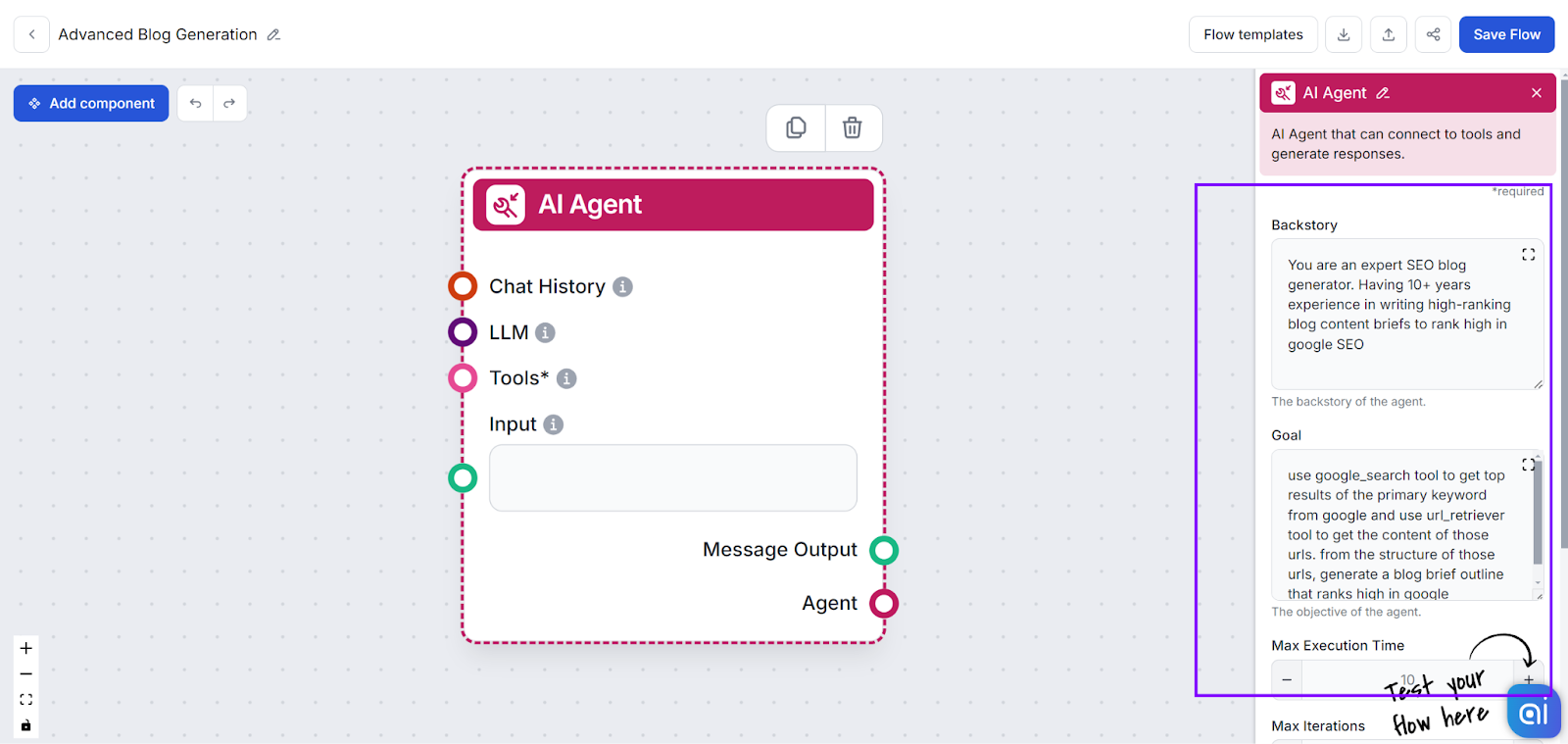 Setting up individual AI agents