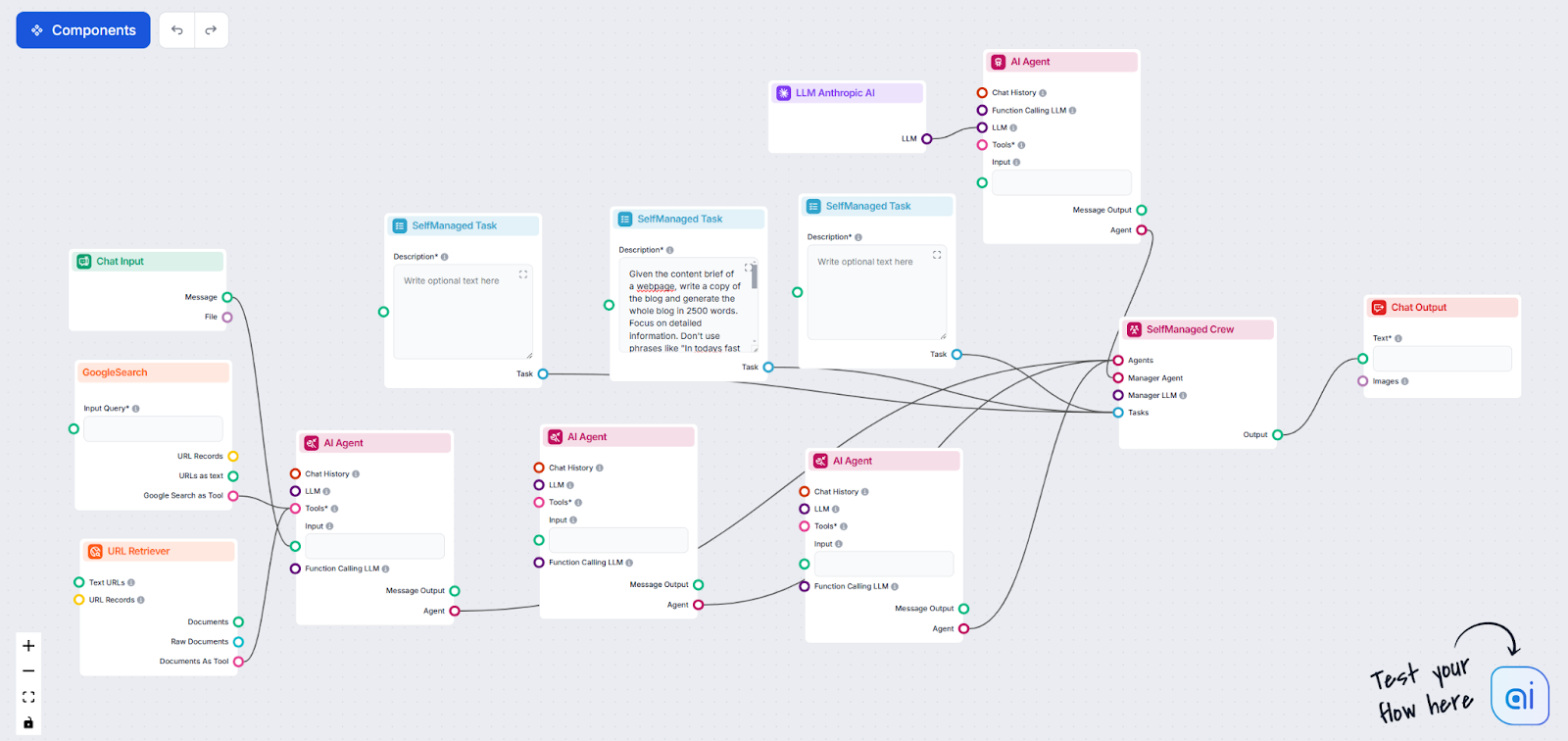 SelfManaged Tasks