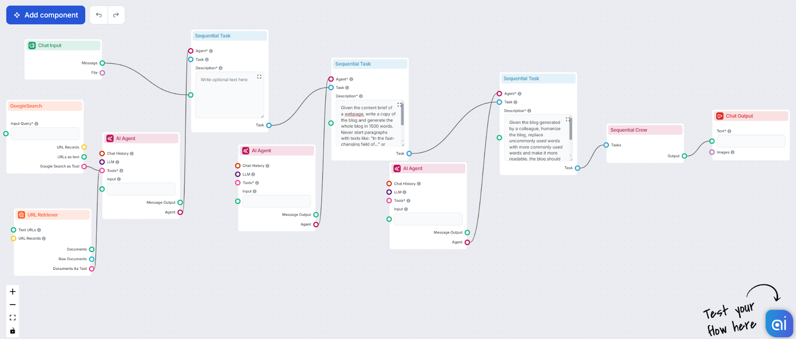 Sequential Tasks