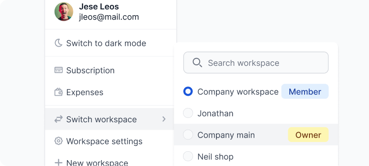 Workspaces