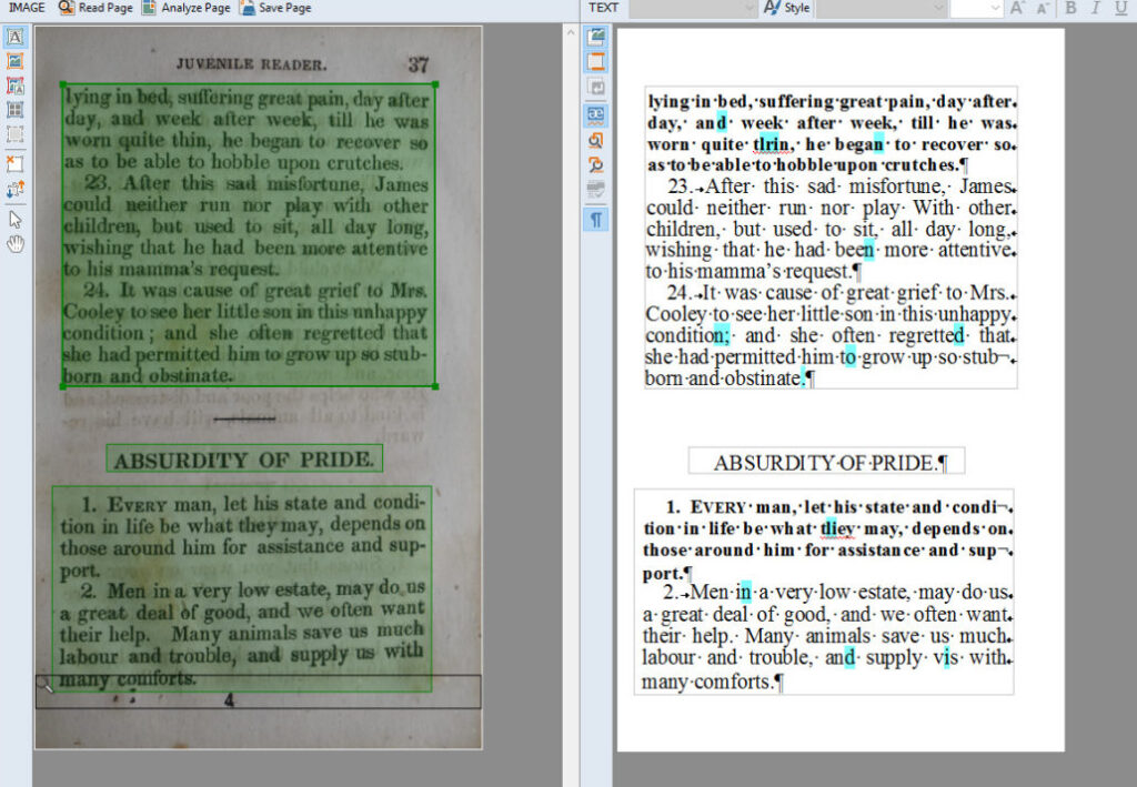 Optical Character Recognition (OCR)