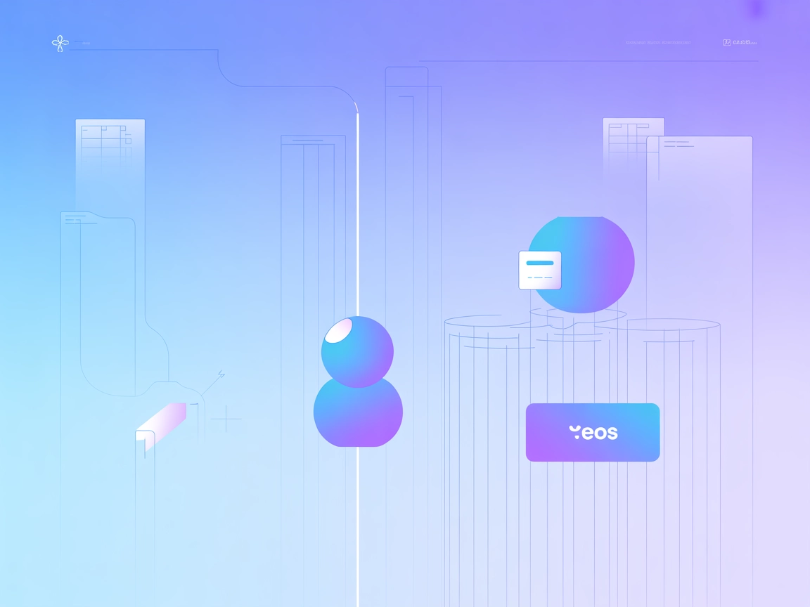 Teradata MCP AI統合を表すミニマリストベクターイラスト