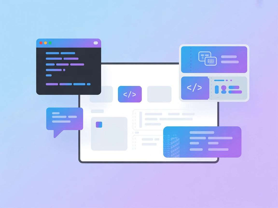 Illustrazione SaaS minimalista per output JSON e testuali