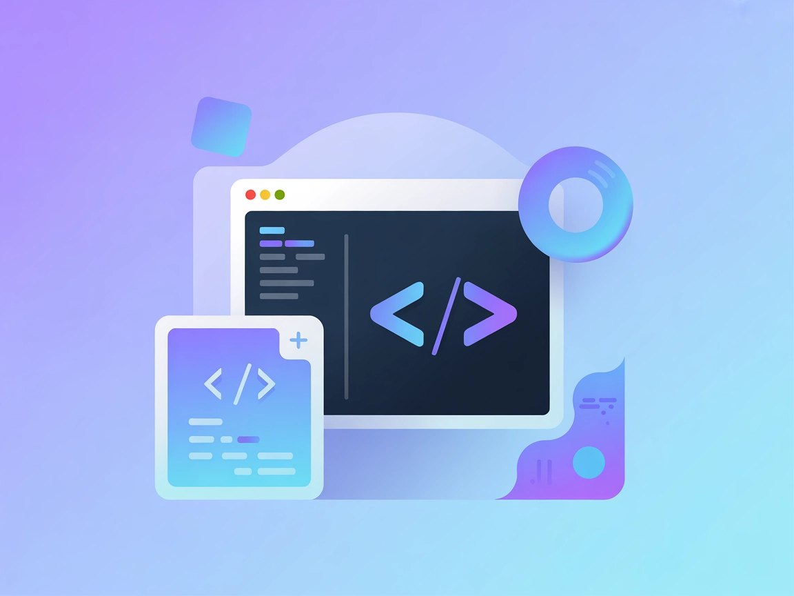 Minimalistické ikony pro API integraci a konfiguraci serveru, SaaS gradient