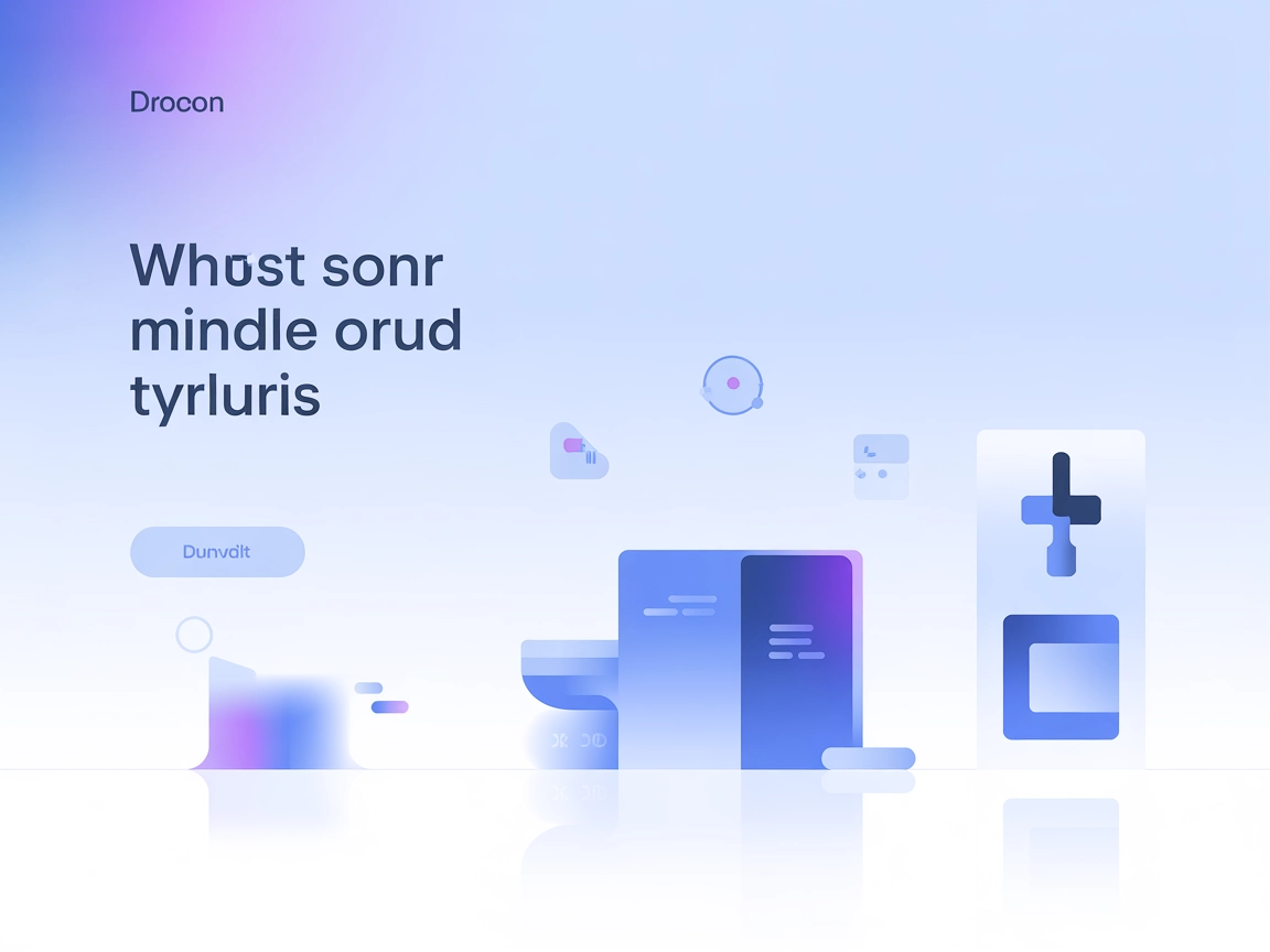 Minimalistisk illustration av konfiguration och installation