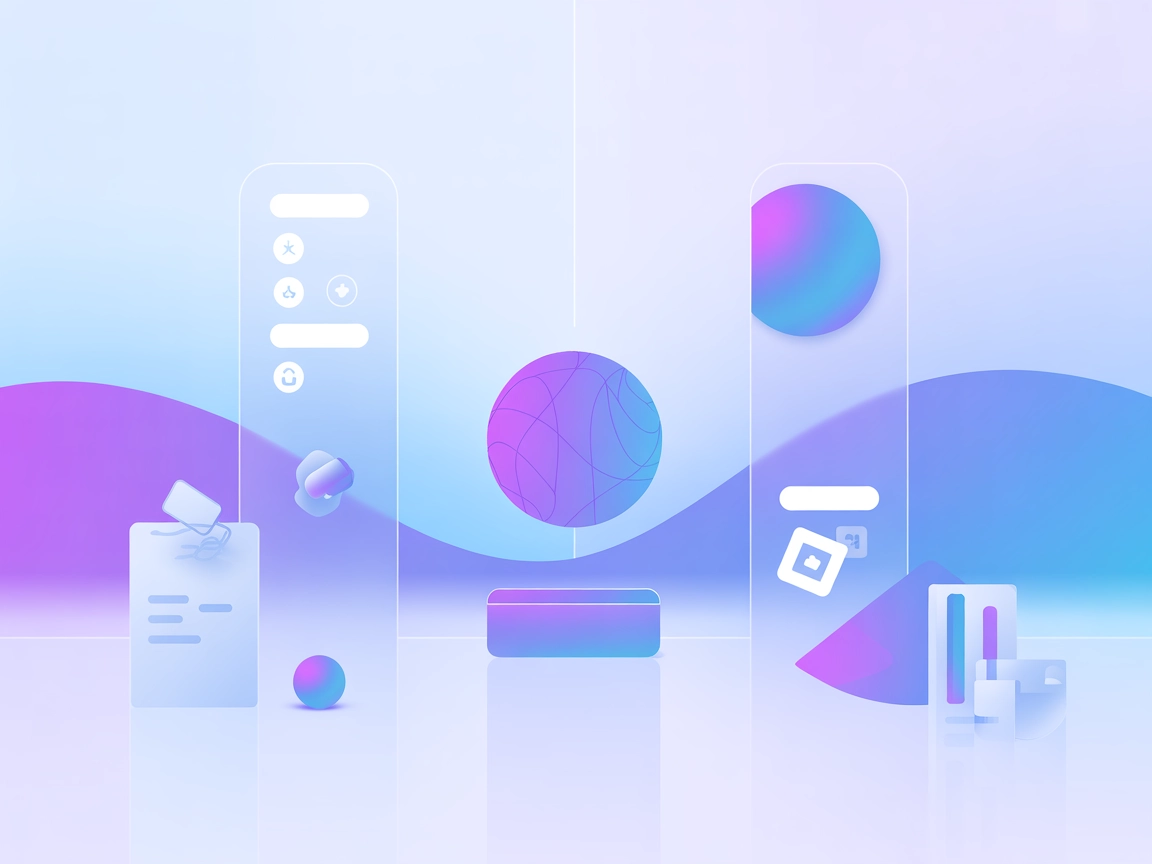 Minimalist SaaS vector showing e-book and AI integration