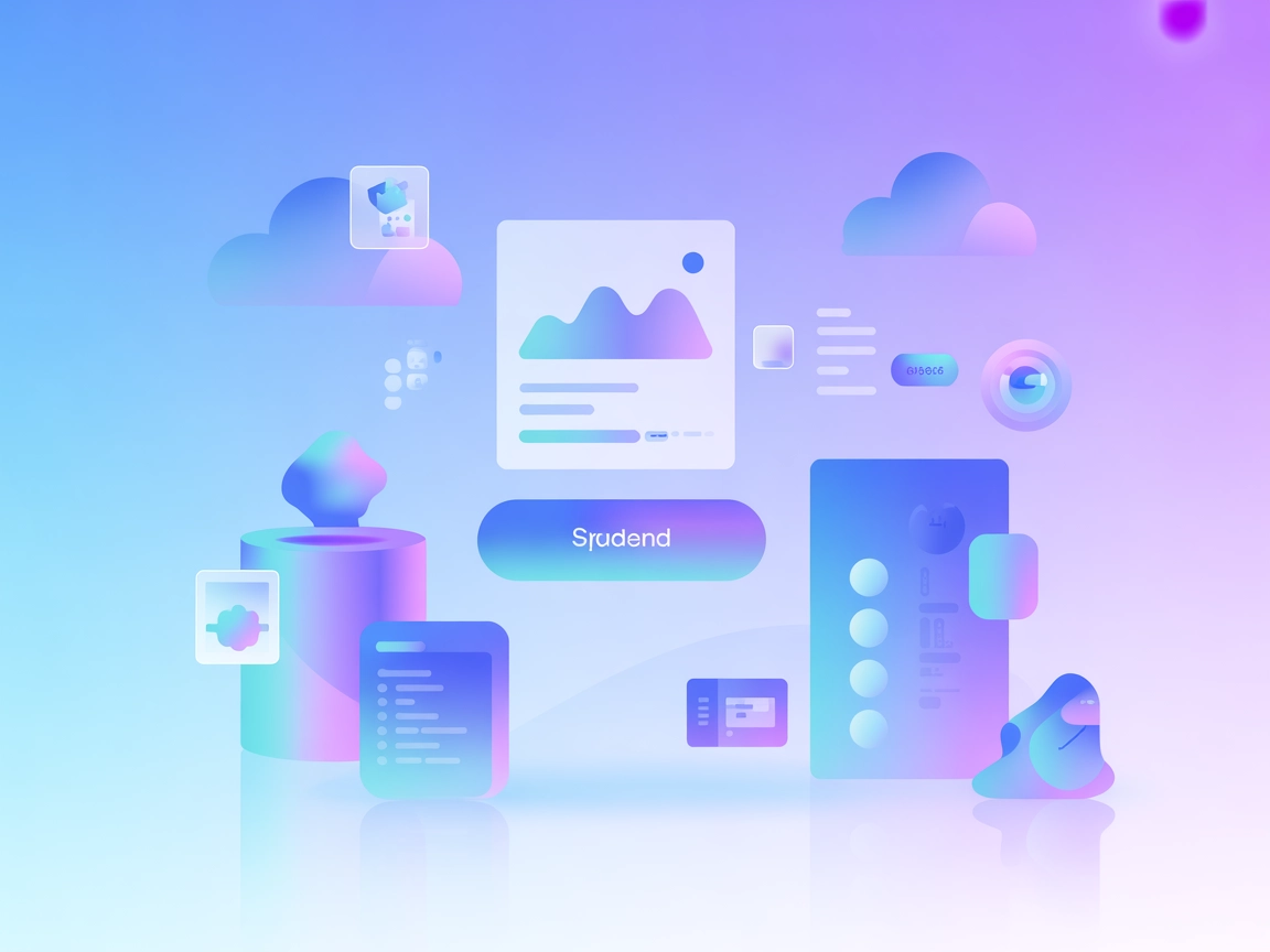 Minimalistisk vektor-SaaS-illustration som representerar AI-arbetsflödesautomation