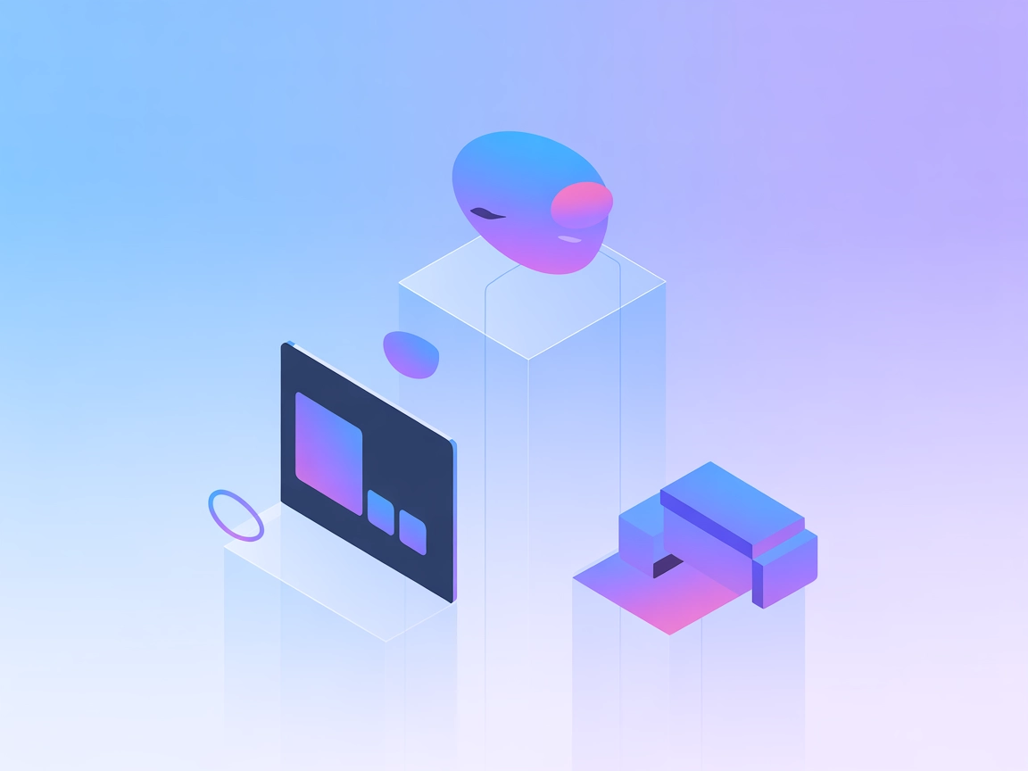 MCPサーバーと開発ツールの連携を示すベクターSaaS