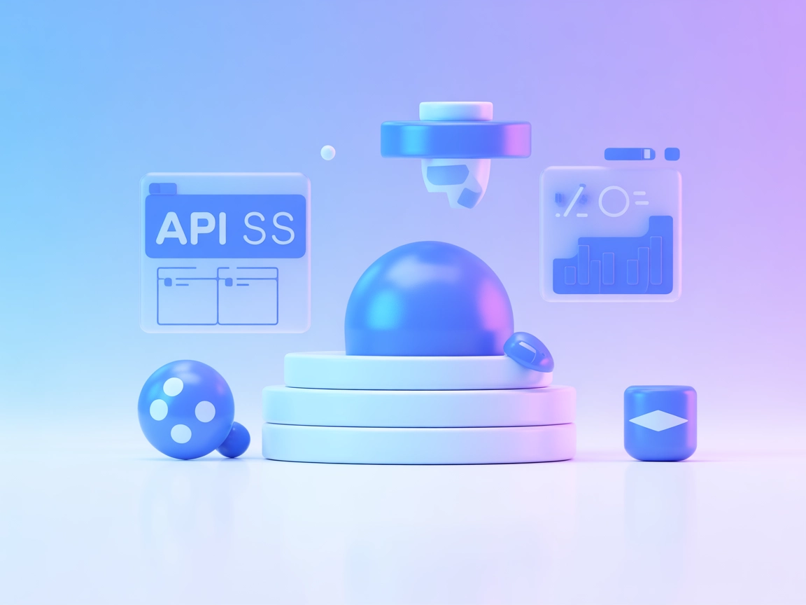 Minimalistický vektor znázorňující automatizované spouštění testů API