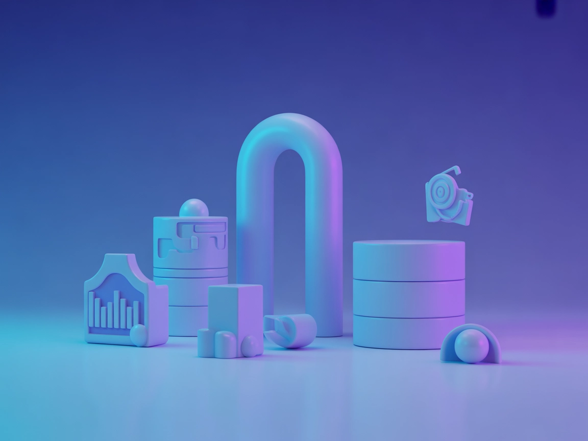 رسم توضيحي مبسط لتكامل الذكاء الاصطناعي مع خادم BuiltWith MCP