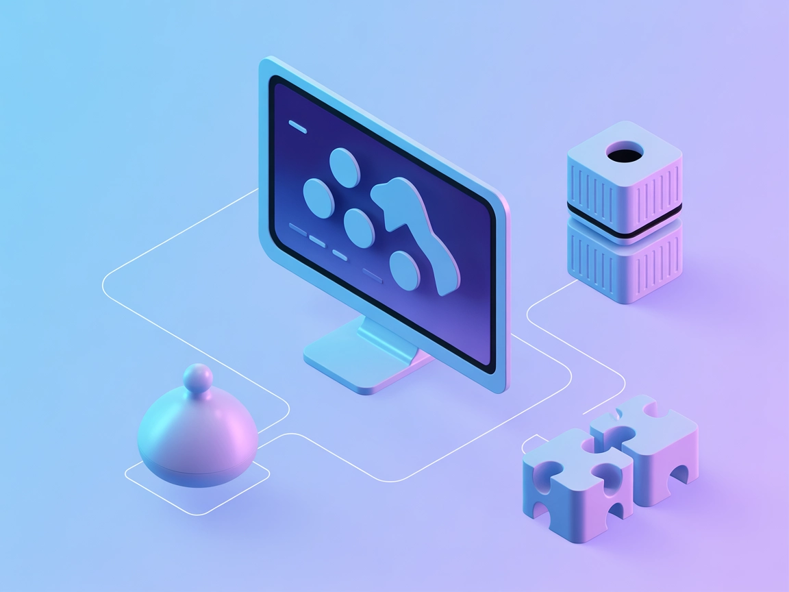 Simboli minimalisti di sicurezza e checklist per OAuth e protezione API