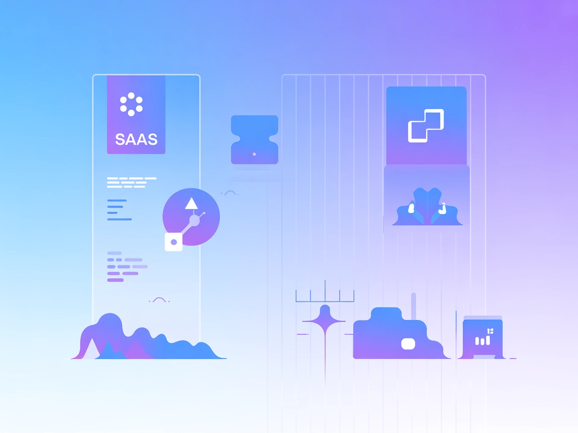 Minimalistische vectorillustratie die DeepSeek MCP serverintegratie voorstelt