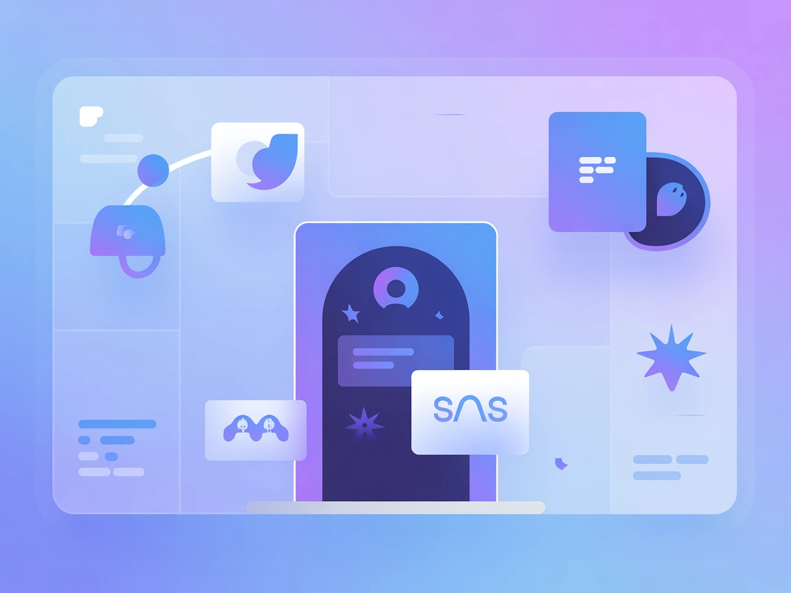 Minimalistisk vektorillustration som symboliserar enhetlig chatt-API-integrering